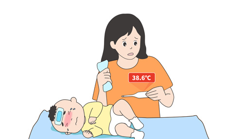 體溫38°C+，物理降溫要用溫毛巾還是冷毛巾？